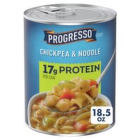 Progresso Chickpea & Noodle Soup, 18.5 oz, 18.5 Ounce