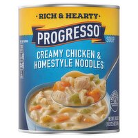 Progresso Creamy Chicken & Homestyle Noodles Soup, 18.5 oz, 18.5 Ounce