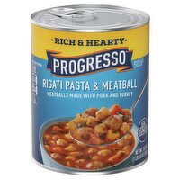 Progresso Rigati Pasta & Meatball Soup, 18.5 oz