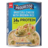 Progresso Broccoli Cheese with Brown Rice Soup, 18 oz, 18 Ounce