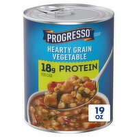 Progresso Hearty Grain Vegetable Soup, 19 oz, 19 Ounce