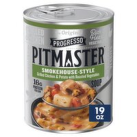Progresso Pitmaster Smokehouse-Style Grilled Chicken & Potato with Roasted Vegetables Soup, 19 oz