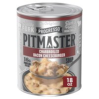 Progresso Pitmaster The Original Charbroiled Bacon Cheeseburger Soup, 18 oz