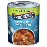 Progresso Vegetable Classics Tuscan-Style White Bean Soup, 18.5 oz