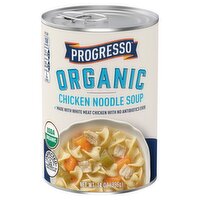 Progresso Organic Chicken Noodle Soup, 14 oz, 14 Ounce