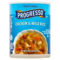 Progresso Traditional Chicken & Wild Rice Soup, 19 oz