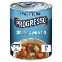 Progresso Traditional Chicken & Wild Rice Soup, 19 oz, 19 Ounce