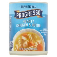 Progresso Traditional Hearty Chicken & Rotini Soup, 19 oz