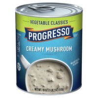 Progresso Vegetable Classics Creamy Mushroom Soup, 18 oz