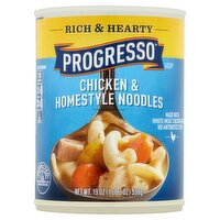 Progresso Chicken & Homestyle Noodles Soup, 19 oz