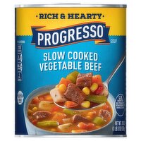 PROGRESSO Slow Cooked Vegetable Beef Soup, 19 oz, 19 Ounce