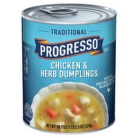 Progresso Traditional Chicken & Herb Dumplings Soup, 18.5 oz, 18.5 Ounce