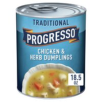 Progresso Traditional Chicken & Herb Dumplings Soup, 18.5 oz, 18.5 Ounce