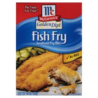 McCormick Golden Dipt Fish Fry Seafood Fry Mix, 10 oz