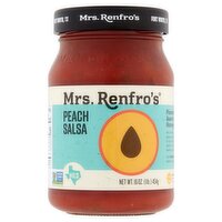 Mrs. Renfro's Mrs. Renfro's Mild Peach Salsa, 16 oz, 16 Ounce 