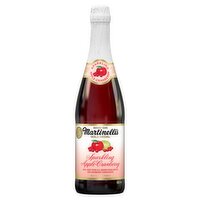 Martinelli's Gold Medal Sparkling Apple-Cranberry Juice, 25.4 fl oz, 25.4 Ounce