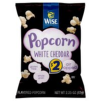 Wise White Cheddar Flavored Popcorn, 2.25 oz, 2.25 Ounce