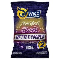 Wise New York Deli Kettle Cooked Original Potato Chips, 2.65 oz