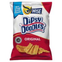 Wise Dipsy Doodles Original Wavy Corn Chips, 3.5 oz, 3.5 Ounce