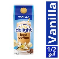 International Delight Vanilla Iced Coffee, 64 fl oz