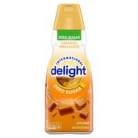 International Delight Zero Sugar Caramel Macchiato Coffee Creamer, 32 fl oz