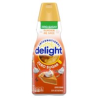International Delight Zero Sugar Pumpkin Pie Spice Coffee Creamer, 32 fl oz