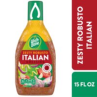 Wish-Bone Zesty Robusto Italian Dressing, 15 fl oz, 15 Fluid ounce