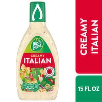 Wish-Bone Creamy Italian Dressing, 15 fl oz, 15 Fluid ounce