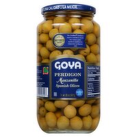 Goya Perdigon Manzanilla Spanish Olives, 20 oz