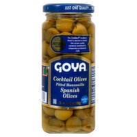 Goya Pitted Manzanilla Cocktail Olives Spanish Olives, 5 1/2 oz