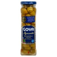 Goya Manzanilla Spanish Olives Stuffed with Minced Pimientos, 3 3/4 oz