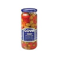 Goya Manzanilla Olives - Pimientos & Capers - Pitted, 9.5 oz