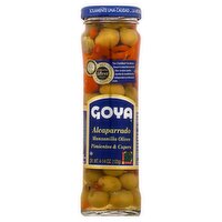 Goya Pimientos & Capers Manzanilla Olives, 4 count, 1/4 oz