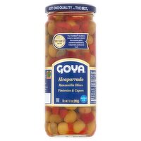 Goya Alcaparrado Manzanilla Olives, Pimientos & Capers, 10 oz