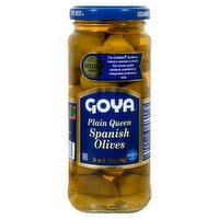 Goya Plain Queen Spanish Olives, 6 1/2 oz