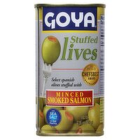 Goya Minced Smoked Salmon Stuffed Olives, 5 1/4 oz