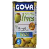 Goya Minced Tuna Stuffed Olives, 5 1/4 oz