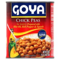 Goya Chick Peas in Sauce, 29 oz