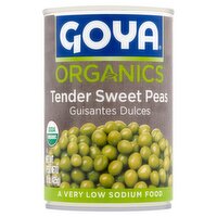 Goya Organics Tender Sweet Peas, 15 oz