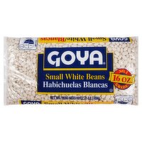 Goya Small White Beans, 16 oz, 1 Pound