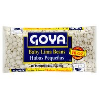 Goya Baby Lima Beans, 16 oz, 1 Pound