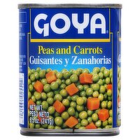 Goya Peas and Carrots, 8.5 oz