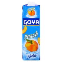 Goya Peach Nectar, 33.8 fl oz