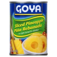 Goya Sliced Pineapple in Light Syrup, 20 oz