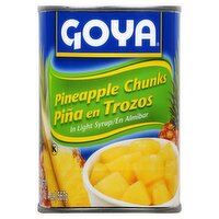 Goya Pineapple Chunks in Light Syrup, 20 oz