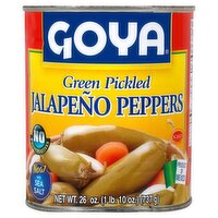 Goya Green Pickled Jalapeño Peppers, 26 oz