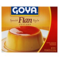 Goya Spanish Style Flan Custard, 4 oz, 4 Ounce