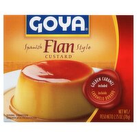 Goya Spanish Flan Style Custard, 2.75 oz