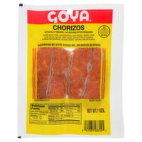 Goya Chorizos, 4 count, 7 ozs