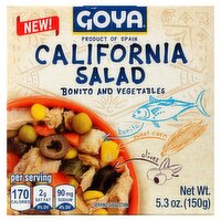 Goya Bonito and Vegetables California Salad, 5.3 oz